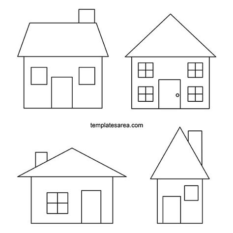 House Template Free Printable