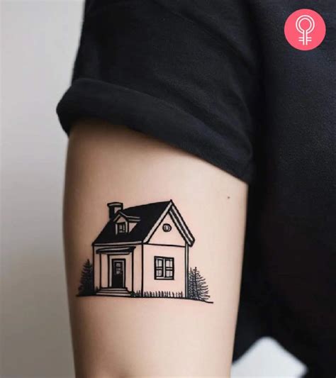 House Tiny Tattoo