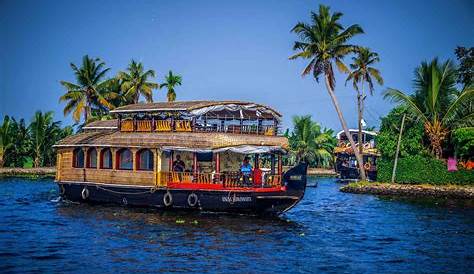 Houseboat In Kerala Alleppey Backwater Cruise By Cochin