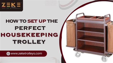 Housekeeping Caddy Set Up