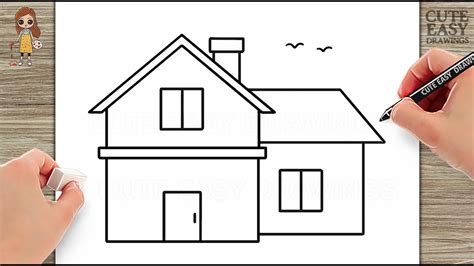 Houses Drawing Simple
