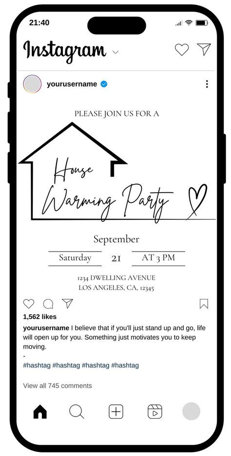 Housewarming Hashtags