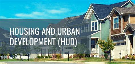 housing and urban development programs