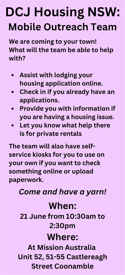 Housing Application Dcj