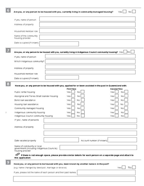 Housing Commission Qld Forms