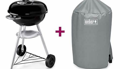 Weber Barbecue Compact Kettle 47 cm + Housse pas cher