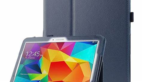 Housse De Protection Tablette Samsung Galaxy Tab E BLOSAN Pour 9.6 Bleu, tui