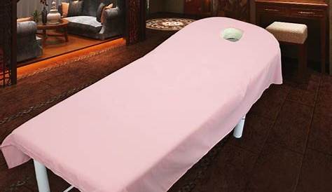 Housse De Table De Massage Avec Trou Drap Coton Eponge Pour s 70cm