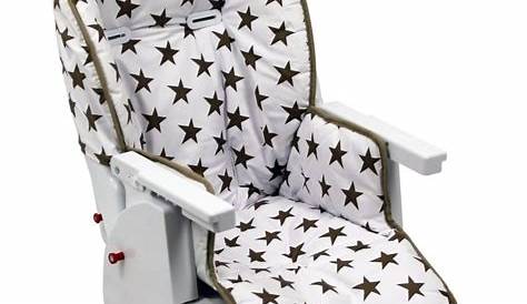 Housse d'assise pour chaise haute bébé enfant gamme Ptit - Ptit Stars