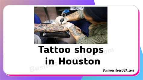 Awasome Houston Tx Tattoo Shops 2023