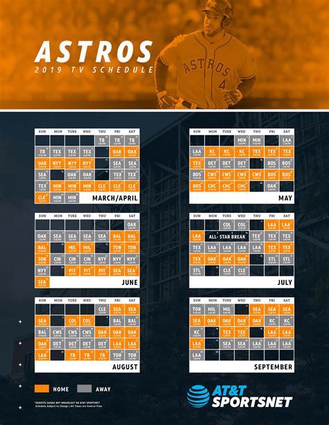 houston astros full schedule