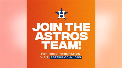 houston astros job opportunities