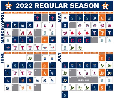 houston astros schedule 2022 pdf