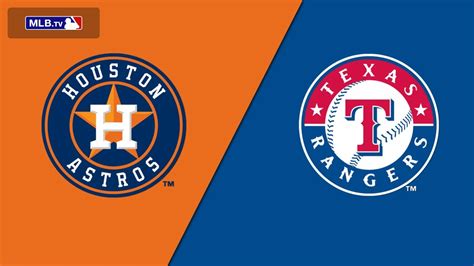 houston astros vs texas rangers scores