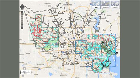 houston flood map by zip code
