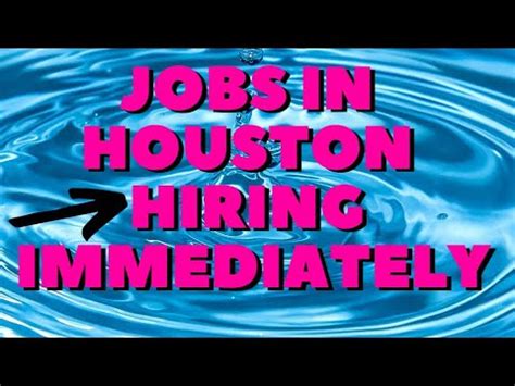 Get a Job Fast in Houston Employment Classifieds Online