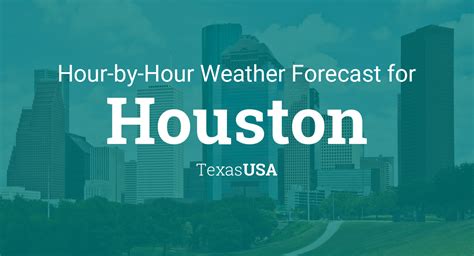 houston weather tomorrow forecast