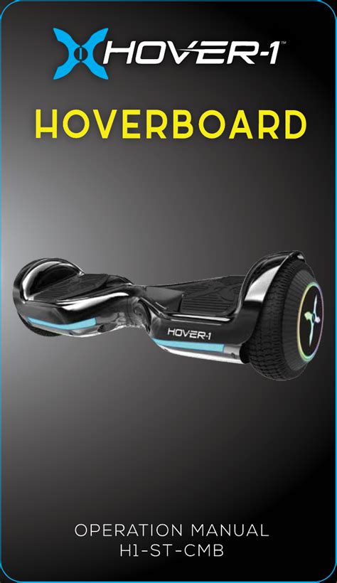 Hoverboards Product Manual Page Hover1 Rideables