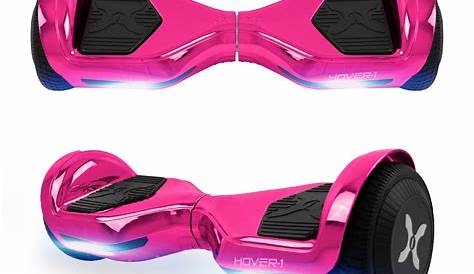 Hoverboard Walmart Pink Self Balancing Electric Scooter Chrome