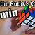 how a rubik's cube is usually solved crossword