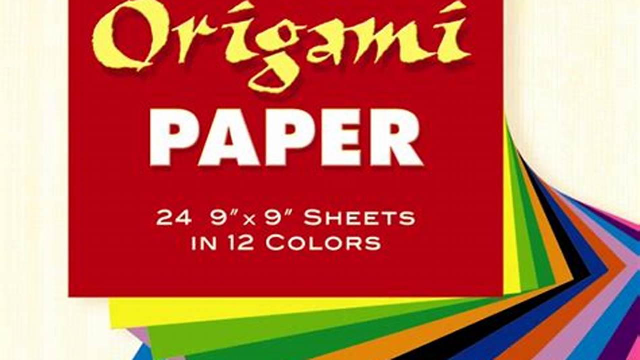 How Big is Origami Paper?