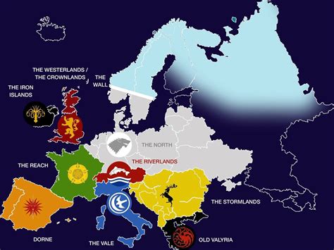 How Big Is Westeros Compared To Europe