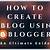 how can create a blog