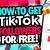 how can i get followers on tiktok for free