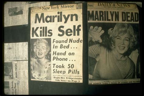 Marilyn Monroe Cause Of Death 36YearOld Actress Found Dead In Bed In
