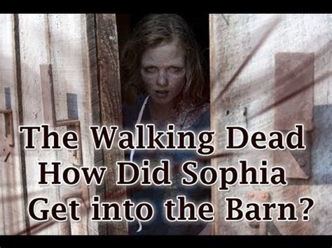 Picture 35 of The Walking Dead Sophia In The Barn ericssonquadrapopw300