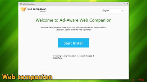 How To Remove Web Companion Adware From Browsers