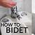 how do bidets work