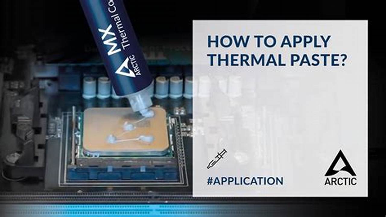 How to Apply Thermal Paste Like an Expert