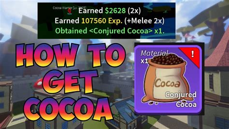 How To Get Item Conjured Cocoa I Blox Fruits Update 17 Part 3 YouTube