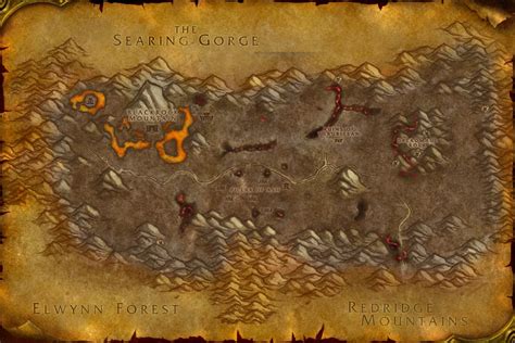 how do i get to burning steppes in wow classic horde