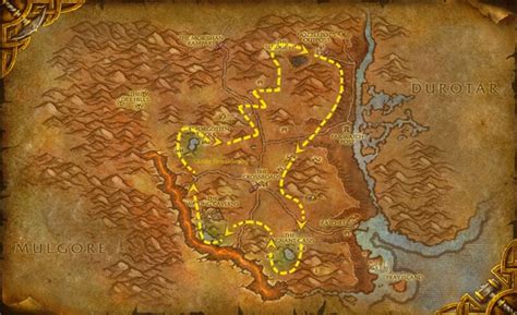 how do i get to the northern barrens in wow