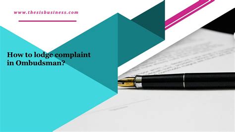 Tax Ombudsman How to lodge a complaint Review