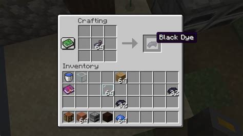 How to make black dye in Minecraft? Pro Game Guides