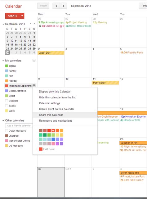 How to Share a Google Calendar with the Family DaytoDay Automation