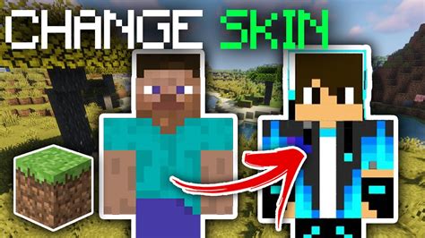 Minecraft How To Change Your Skin YouTube
