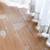 how do you clean discolored vinyl flooring