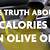 how do you count calories in cooking oil