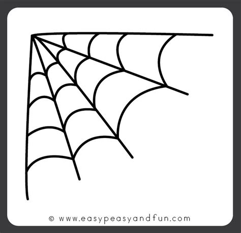 Simple Spider Web Drawing Free download on ClipArtMag