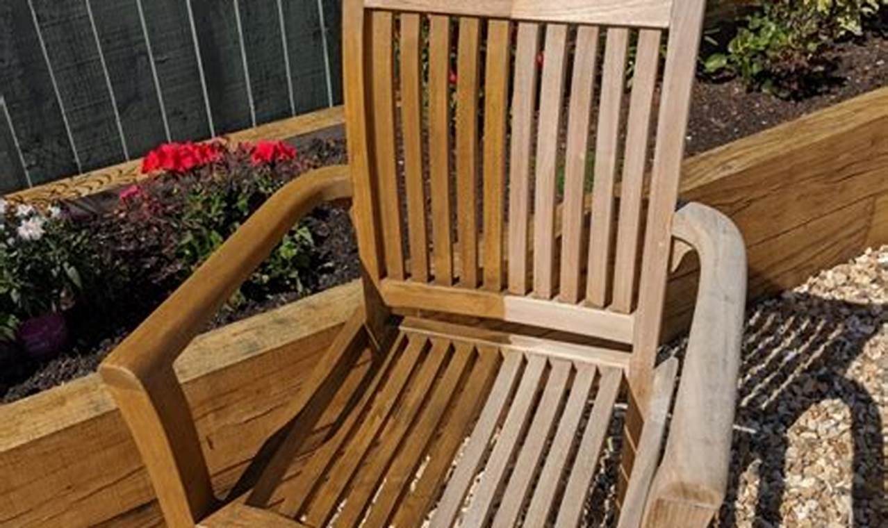 how do you protect teak outdoor furniture