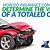 how does car insurance value totaled car