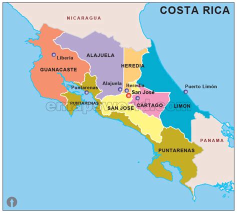 How Far Is Costa Rica From The United States