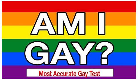 AM I GAY OR STRAIGHT? The Most Accurate Test... YouTube