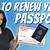 how i can renew my passport online