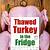 how long can frozen turkey sit out before it goes bad