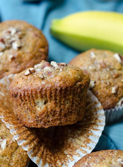 Vegan Banana Nut Muffins for 2 Minimalist Baker Recipes